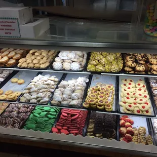 a variety of doughnuts