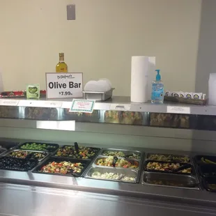Olive bar!