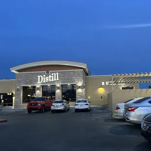 Outside