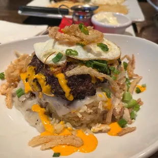 a plate of food