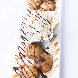 Confetti Deep Fried Oreos