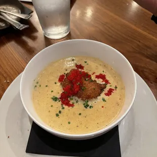 She crab soup... ridiculous