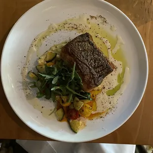 Wild caught sea bass