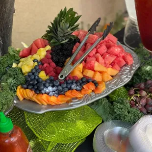 Platter Fruit.Included on most of our menus