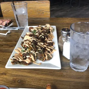 Brussel sprouts appetizer