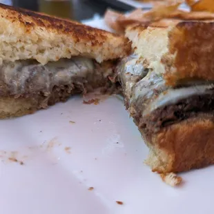 Phil cheese steak on Texas toast