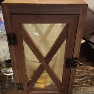 Smoked Old Fashioned ~ highly recommend