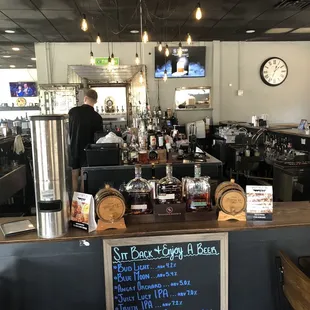 Bar area