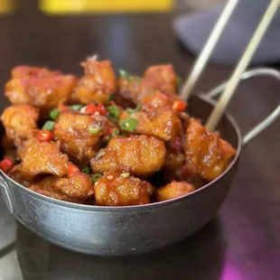 Spicy Fried CAULIFLOWER Bao Buns