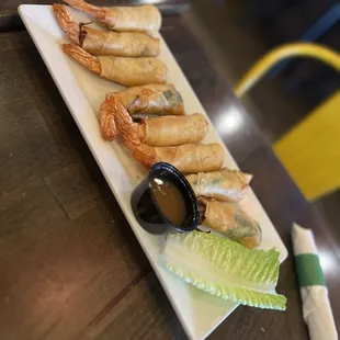 8 Piece Crispy Shrimp Rolls