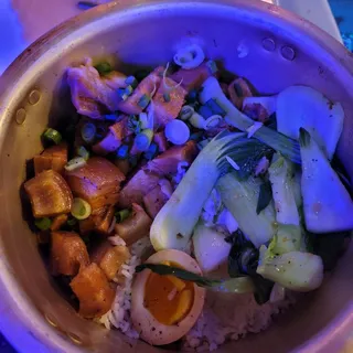 Braised Pork Belly with Soft Boiled Egg