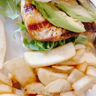 Grilled Salmon Burger