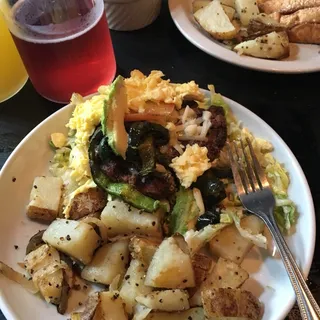 Breakfast Ice Burger Bowl