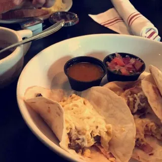 Breakfast All Meat Taco Plate