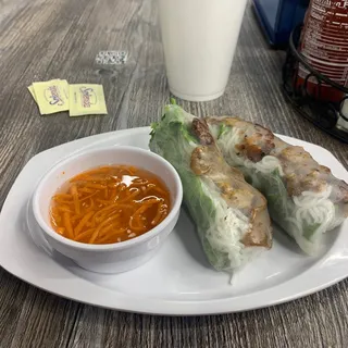 #6 GRILL PORK SPRING ROLL (2)- GOI CUON THIT NUONG