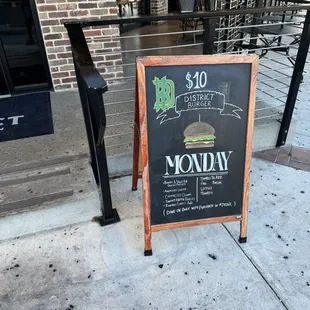 Signage was great