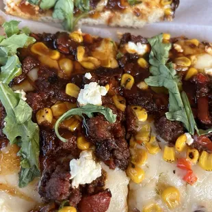 Bison Goat Cheese Pizza