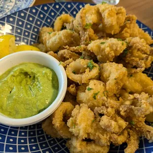 Calamari. Delicious