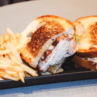 Cider Brine & Applewood Smoked Turkey BLT Sandwich