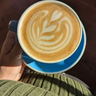 Caramel Oatmilk latte