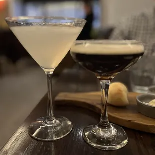 Espresso martini &amp;  The Music of the Night - Stoli Blueberry / Fresh Lemon / Lavender Elixir