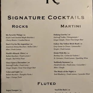 Cocktails!