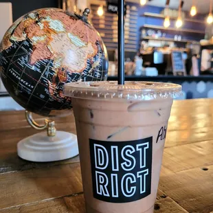 Iced Abuelita Latte