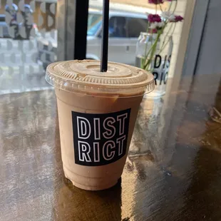 White Mocha Raspberry Latte