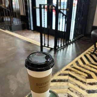 Strawberry Rose Matcha Latte