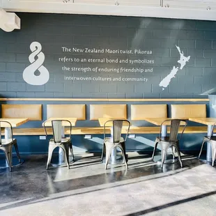 Indoor seating, ideal for doing work