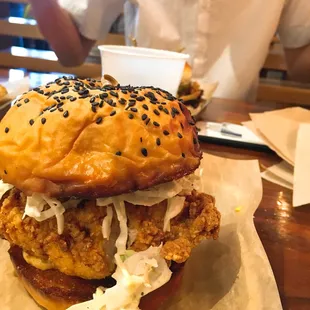 fried chicken sandwich