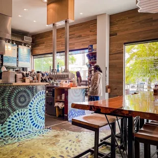 a view of a coffee shop