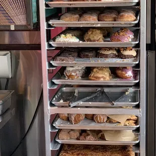 a variety of donuts