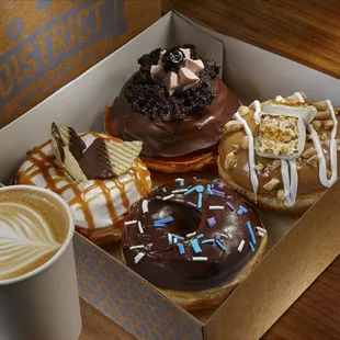 District: Donuts. Sliders. Brew
