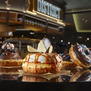 Late Night Snack, Black Forest &amp; Chocolate Glazed