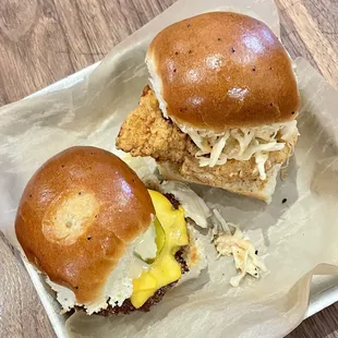 Fried Chicken Sliders