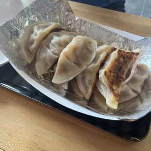 Beef bulgogi and Pork + Celery dumplings (10 total)