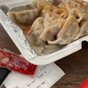 10 Piece Shrimp, Pork and Chives Dumpling