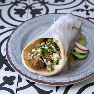 Falafel at District Falafel Bethesda