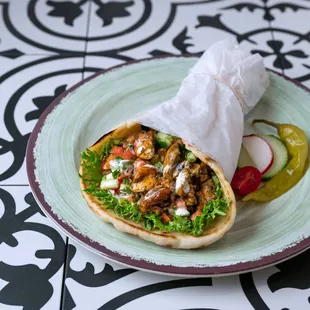 burritos and wraps, food