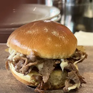 Philly slider. So delicious