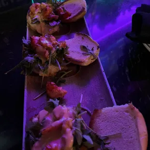Lobster sliders