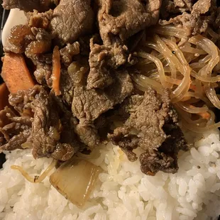 Bulgogi rice plate