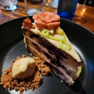 Blueberry Lemon Buttermilk Cake