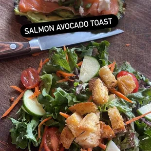 Salmon Avocado Toast