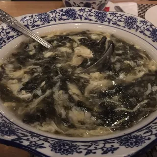 Egg Drop Soup W. Seaweed