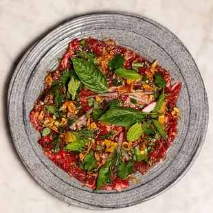 Bò Tái Chanh is our take on a Vietnamese Beef Carpaccio.