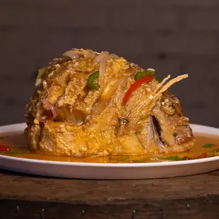 Whole Fried Snapper