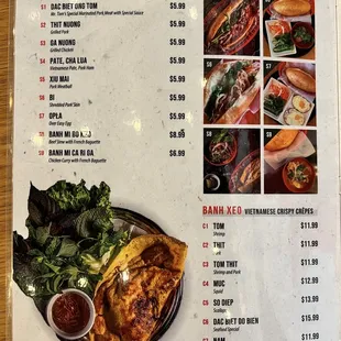 Banh mi &amp; banh xeo