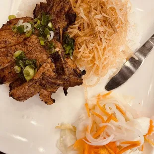 Grilled Pork Rice Plate